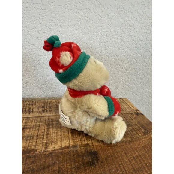 2002 Starbucks Bearista 23rd Edition Snow Globe Holiday Bear 178425 Plush 8" - Picture 5 of 8